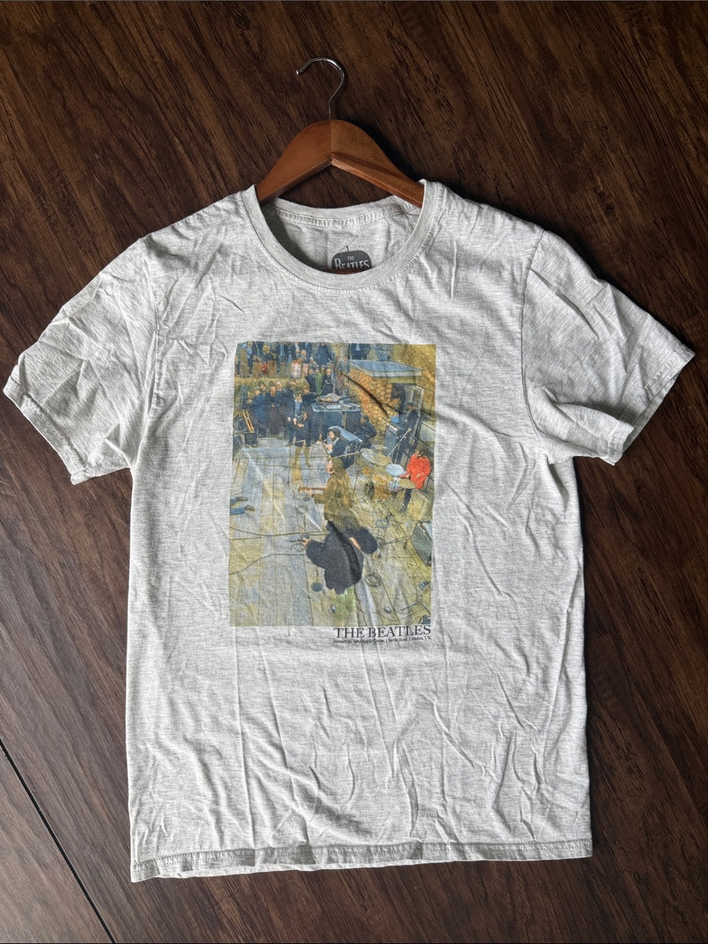 The Beatles Graphic Tee - Light Gray